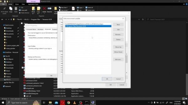 How to install and use Tesseract OCR on Windows - Optical Character Recognition