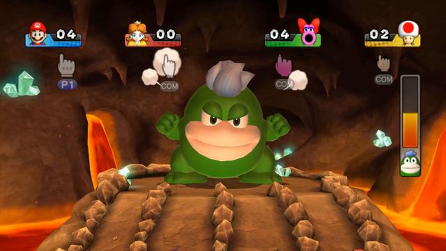 Mario Party 9 Mod - Pacman Vs Grover Vs Goku Vs Angry Bird #Marioparty9Mod