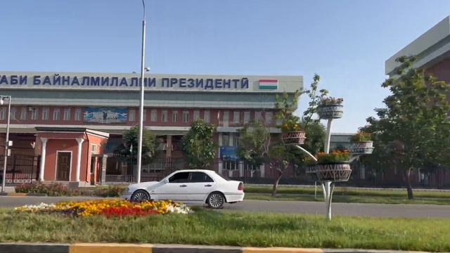 Modern Dushanbe.  Новый Душанбе 2023.