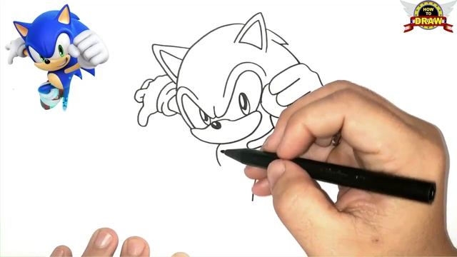 How to draw SONIC COLORS 2021 | Sonic The Hedgehog game run jumping смотреть онлайн