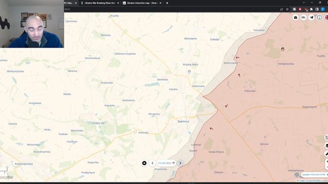Wagner Mercs Continue to Encircle Bakhmut! 30 NOV 22 Ukraine Map Update смотреть онлайн