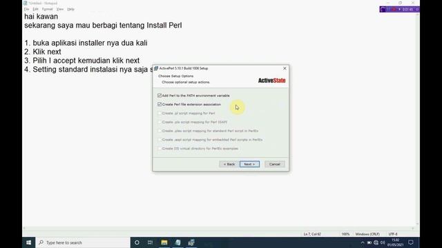 cara Install Perl pada windows смотреть онлайн