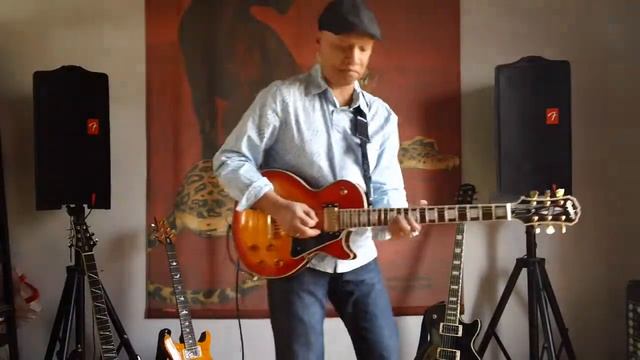 Epiphone Les Paul Custom Stock Pickup Drive Test смотреть онлайн