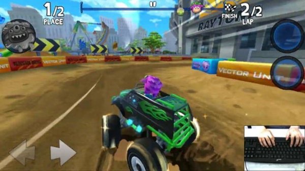 Beach Buggy Racing 2 Android Gameplay Walkthrough | Mikka driving Skull Knocked vs All Bosses