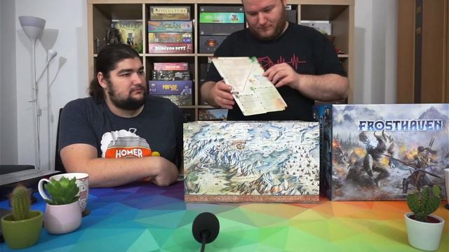 Törjünk fel némi jeget Frosthaven | Bemutató | Unboxing смотреть онлайн