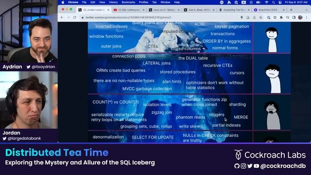 Distributed Tea Time: Exploring the Mystery and Allure of the SQL Iceberg смотреть онлайн