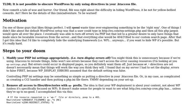 DevOps & SysAdmins: How do I obscure my Wordpress install via htaccess? (3 Solutions!!) смотреть онлайн