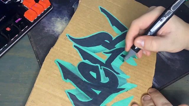 Рисую скетч подписчику / граффити / graffiti / dimatwek смотреть онлайн