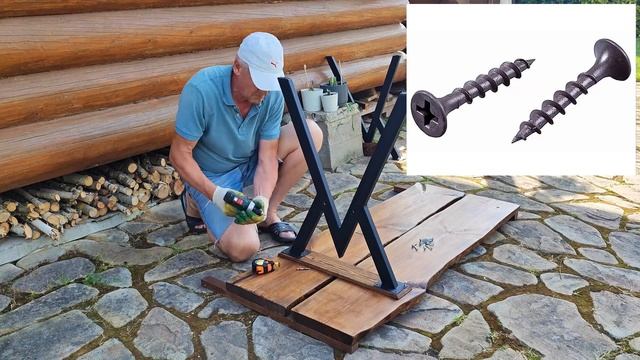 Уникальный стол из слэба