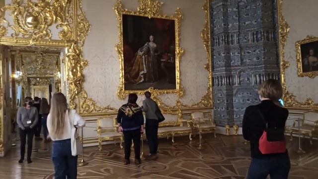 Неформат! Екатерининский дворец в городе Пушкин, Лен. область. смотреть онлайн