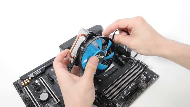 AeroCool Verkho 1-3P Air Cooler Installation смотреть онлайн