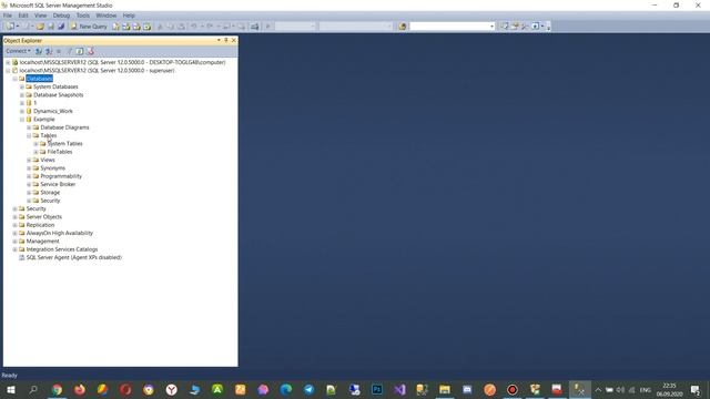 Установка Microsoft SQL Server 2019 Express, создание таблицы смотреть онлайн