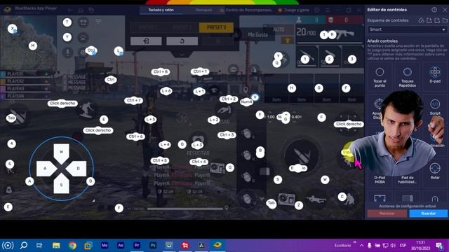 ¿Sabes cómo configurar Bluestack para jugar Free Fire? Te lo enseño en este video смотреть онлайн