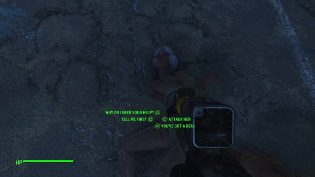 Fallout 4 Talking to a dead body glitch смотреть онлайн