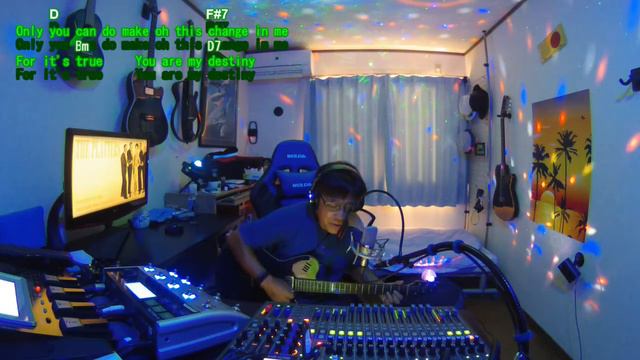 Try HAMO『ONLY YOU』【THE PLATTERS:cover】[VOICELIVE3,TRIO+,GR-55＆20,L-20,Godin］弾き語り&ハモり&歌詞コード смотреть онлайн