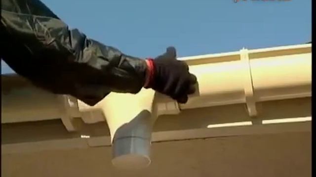 Монтаж польской водосточки из ПВХ Profil смотреть онлайн