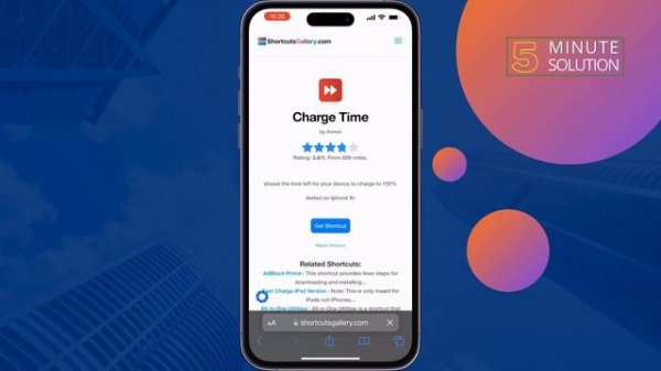 How To Check Full charging time on iPhone or iPad 2024 | charge time shortcut iPhone