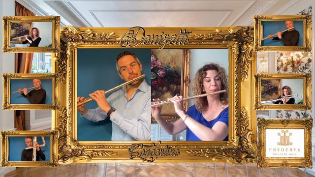 Donizetti: Concertino for Two Flutes & Flute Ensemble (arr. McLearnon) смотреть онлайн