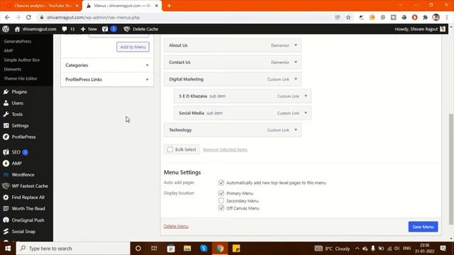 How To Add Menu in Wordpress? смотреть онлайн