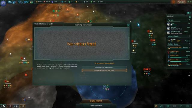 Let's Play: Stellaris - Humans -Part 5 - Slow Progress смотреть онлайн