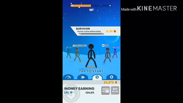 Playing Stickman snow ride смотреть онлайн