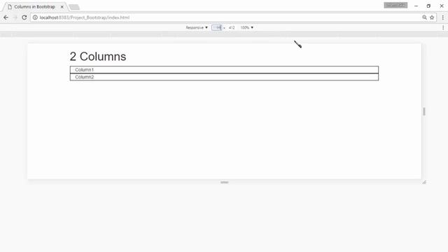 col and row in bootstrap part -2 смотреть онлайн