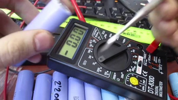 Ремонт аккумулятора 18650 за 5 секунд!