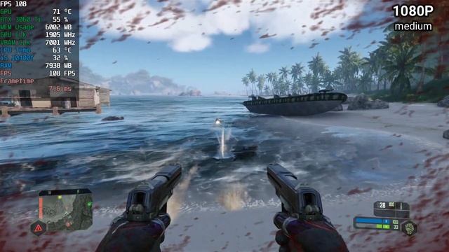 Crysis Remastered In 2021 - Colorful RTX 3060 Ti 8gb + i5 10400f - FPS Test Benchmark 1080P смотреть онлайн