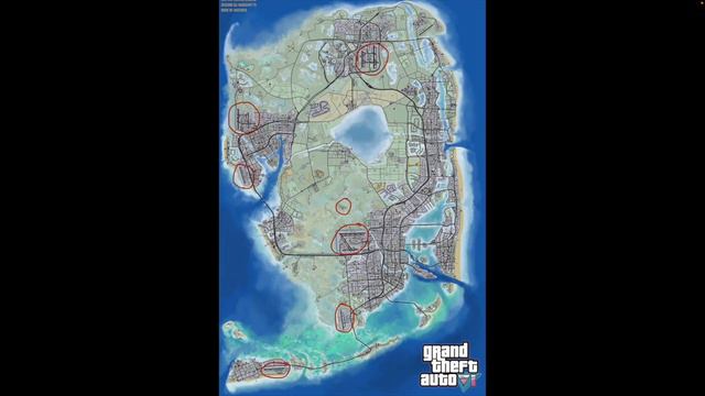 GTA 5 vs GTA 6 map comparison (UPDATE) смотреть онлайн