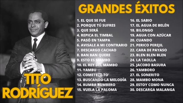 TITO RODRIGUEZ - COLECCIÓN DE ORO - SOLO ÉXITOS смотреть онлайн