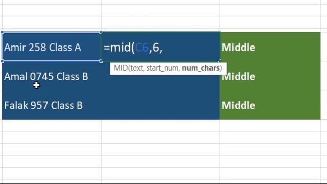 How to get Data from Middle of Cell. #excel #knowledge2all #microsoftexcel #excelformula #exceltips смотреть онлайн