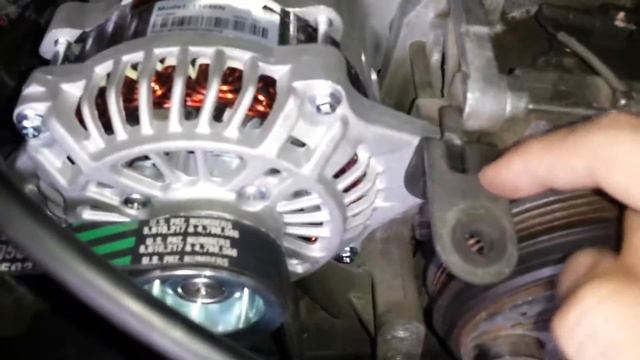 2004 subaru wrx alternator change смотреть онлайн