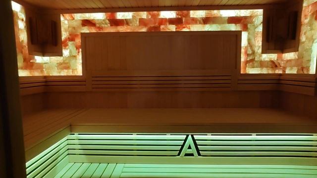 RGB подсветка в сауне, бани, бассейнысауны,рф. смотреть онлайн