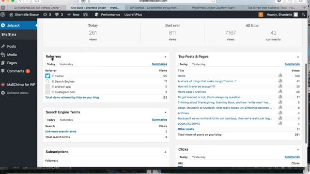 How to see visitors stats on my site with Jetpack смотреть онлайн