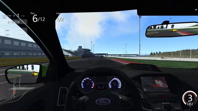 Ford Focus RS + Misano World Circuit on Assetto Corsa T500rs смотреть онлайн
