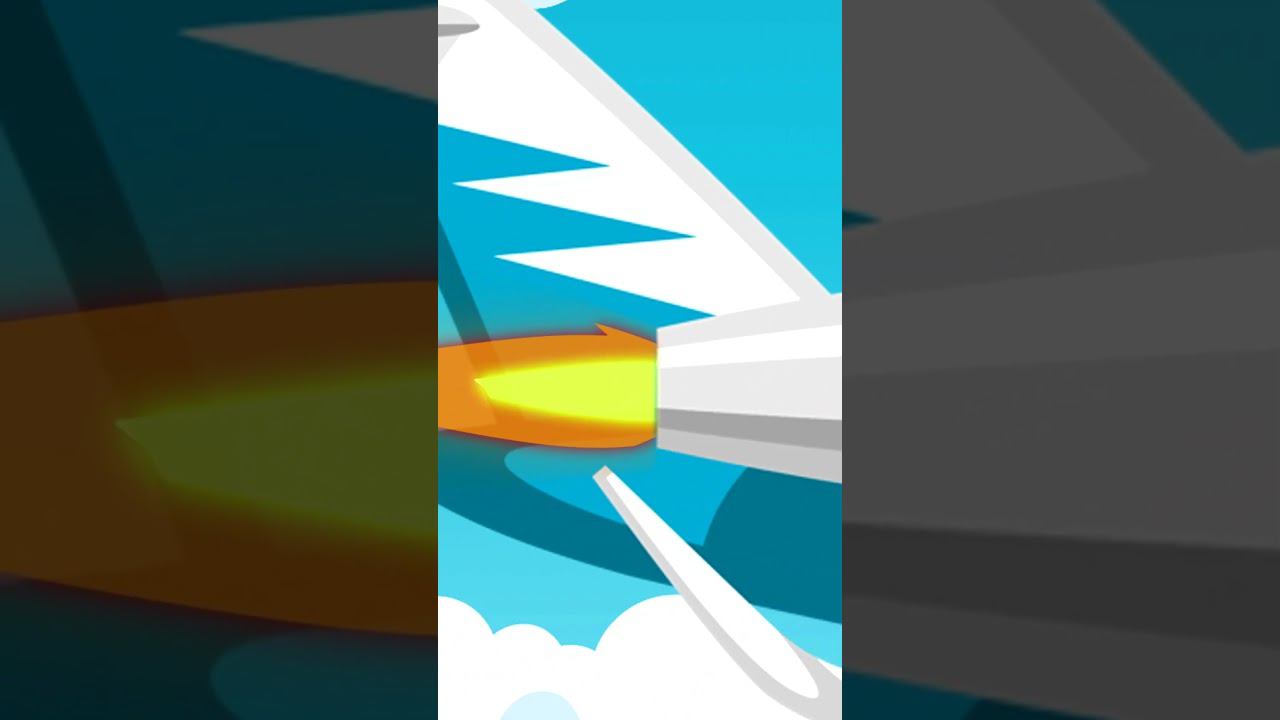 Про самолеты для детей. Реактивный пассажирский самолет. Развивающий мультик #крошкаантошка смотреть онлайн