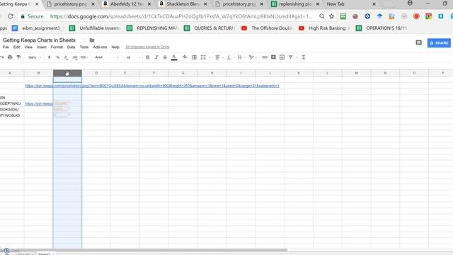 Amazon Keepa Graphs inside Spreadsheets смотреть онлайн