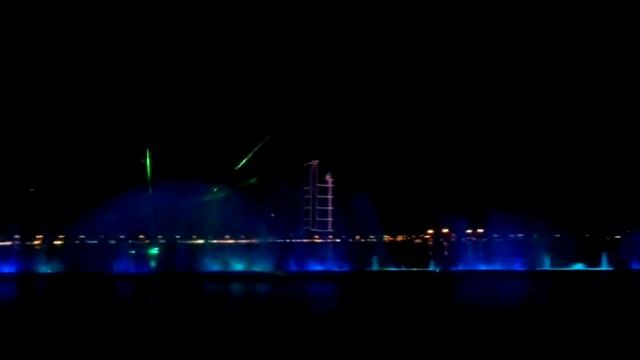 Поющие фонтаны в Шардже ОАЕ (The Singing Fountain Sharjah UAE)