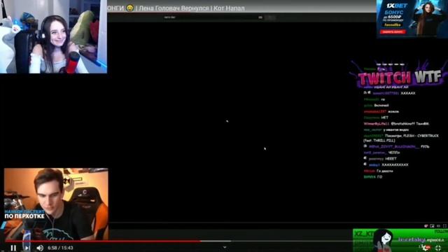 ФАСОЛЬКА СМОТРИТ: Топ Моменты c Twitch | СТРИМ с БОНГИ ? | Лена Головач Вернулся | Кот Напал смотреть онлайн