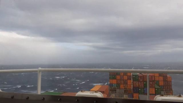 Погода в море, шквал!!! смотреть онлайн