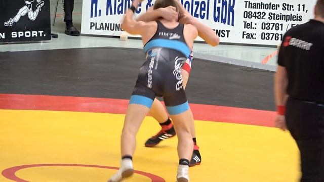 Wrestling / Ringen, DM 2023, Jugend A, 65 Kg, Freestyle, Breitenbach - Dirhold
