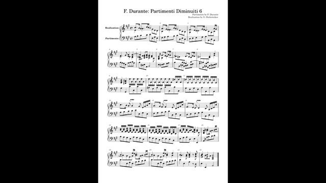 F. Durante: Partimenti Diminuiti. Partimento 6 смотреть онлайн