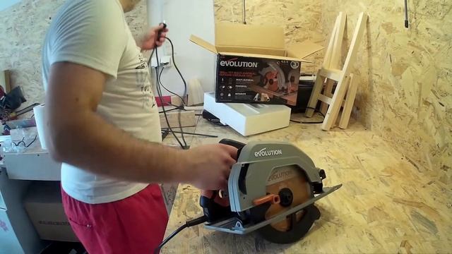 #10 Test Ręcznej Piły Tarczowej Evolution 1200W 185mm