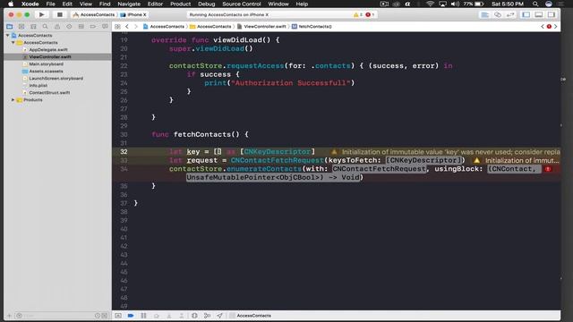 How to Access Contacts (Swift 4 + Xcode 9.0) смотреть онлайн