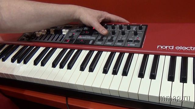 mmag.ru: Musikmesse 2012 - Clavia Nord Electro 4D смотреть онлайн