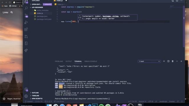NodeJS Beginner Course #1 - How to Install NodeJS and Express смотреть онлайн