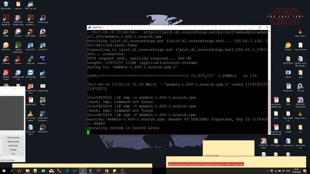 CentOS7 - Webmin смотреть онлайн