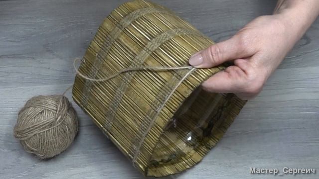 Купили по скидке задаром и сделали уникальную вещь, какой не найти нигде! Рукоделие, циновка смотреть онлайн