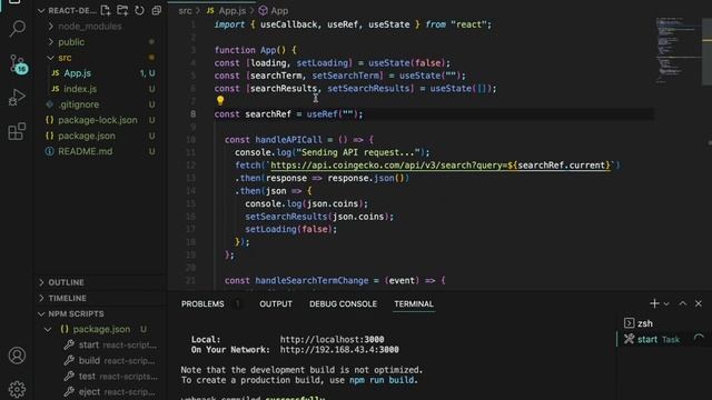 Debounce in React | Part 1 смотреть онлайн