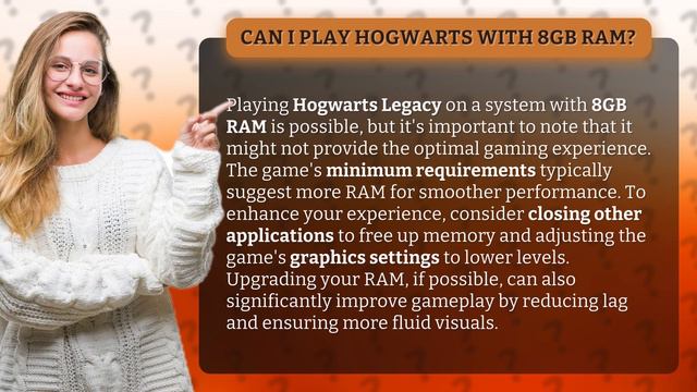 Can I play Hogwarts with 8GB RAM? смотреть онлайн